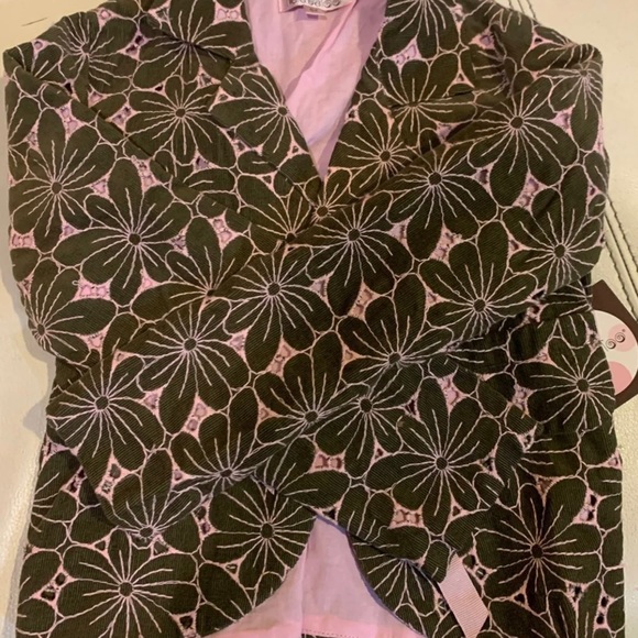 Velvet jacket Halabaloo girls jacket/blazer - Picture 3 of 4